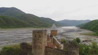 ანანური, საერთო ხედი, დრონის კადრი