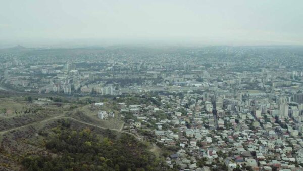 თბილისის ხედი, საბურთალო და დიღომი