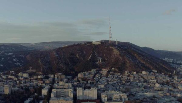 თბილისი, საერთო ხედი მთაწმინდაზე