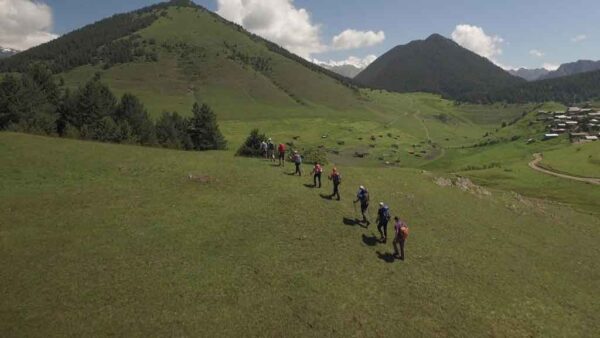 ჰაიკინგი თუშეთში, სოფელი შენაქო