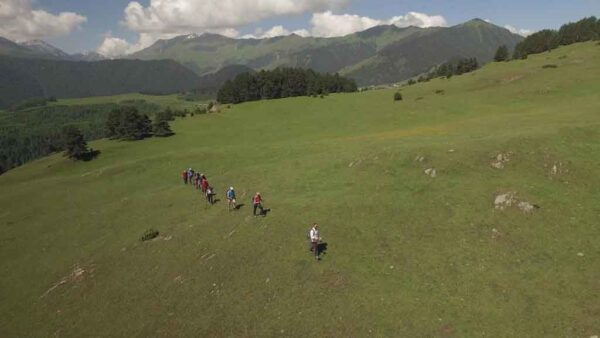 Hiking თუშეთში , სოფელი შენაქო