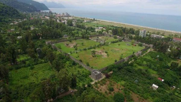 აჭარა, გონიოს ციხე,  ხედი დრონიდან