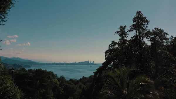 ხედი ბათუმზე, მწვანე კონცხიდან