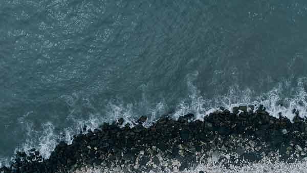 ფოთი, სანაპირო ზედხედში