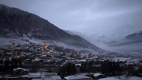 გათენება , მესტია