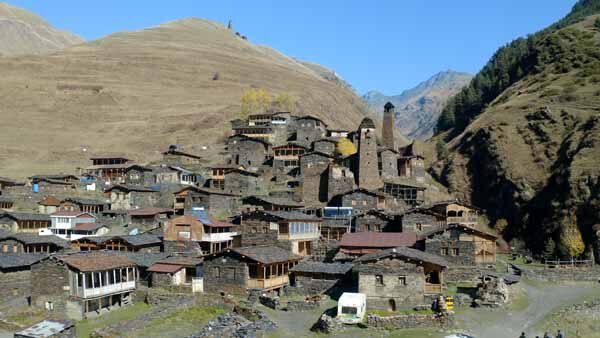 თუშეთი, დართლო საერთო ხედი