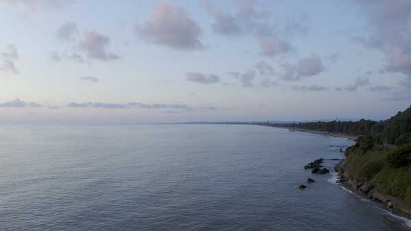 ზღვის ხედი, მწვანე კონცხიდან