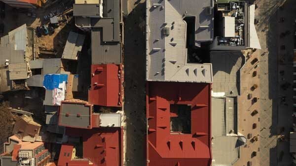 ორბელიანის მოედანი, ზედხედი დრონიდან