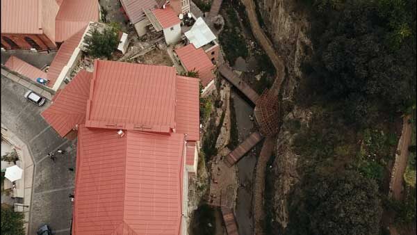 ლეღვათახევი თბილისი, ზედხედი დრონიდან