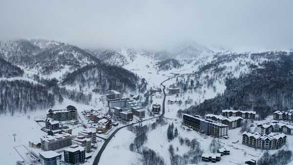 ზამთრის ბაკურიანი, საერთო ხედი