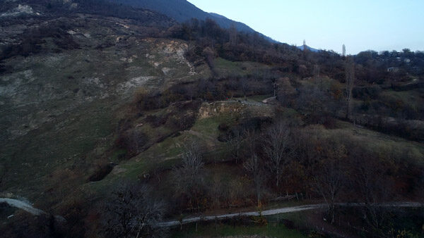 ბერძნული სასაფლაო, ცაგერი