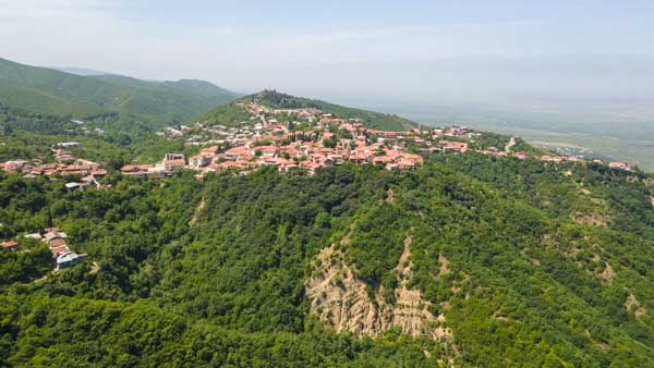 Hyperlapse სიღნაღი, ქალაქის ხედი