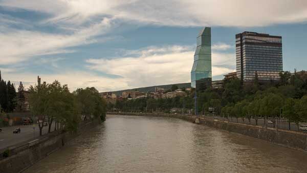 TimeLapse, ხედი გალაკტიონის ხიდიდან