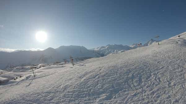 კობი გუდაურის საბაგირო გზა, ზამთარი