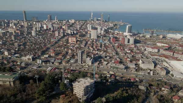 ბათუმის ხედი, სპუტნიკიდან