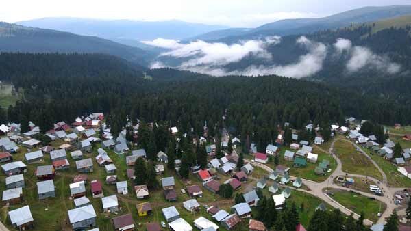 ბეშუმი, აჭარა, ხედი დრონიდან