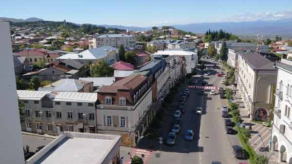 თელავი, ქალაქის ქუჩები, ბატონის ციხე