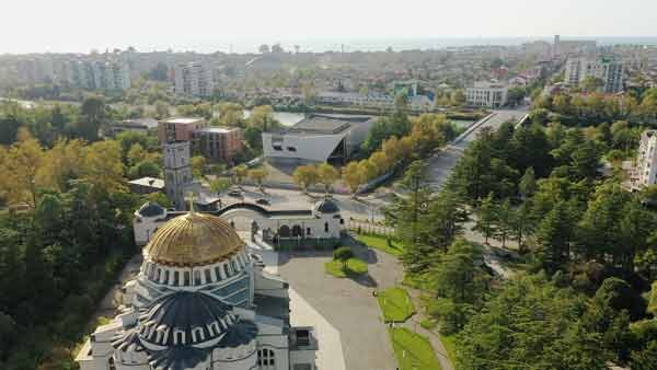 ფოთი, საკათედრო ტაძარი, ქალაქის ხედი