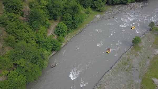 ჯომარდობა,ზედხედი დრონიდან