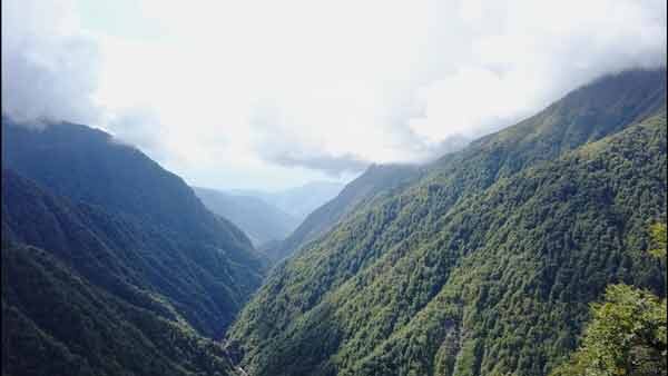 თუშეთი, ბუნება, ხედები