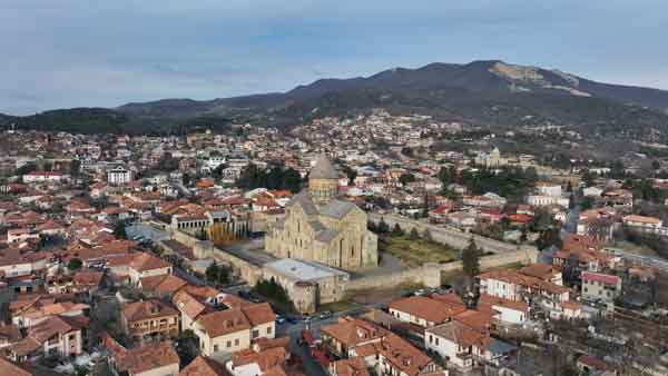 სვეტიცხოველის საკათედრო ტაძარი, საერთო ხედი