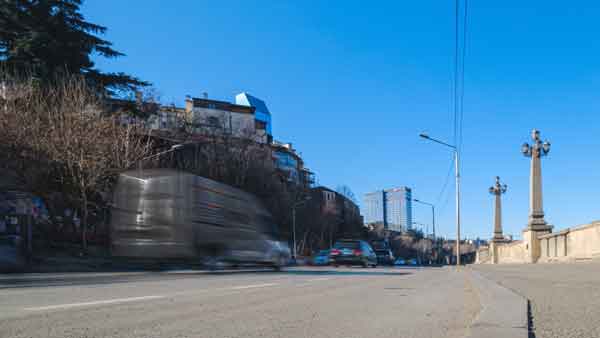 სანაპირო, მანქანები, TimeLapse