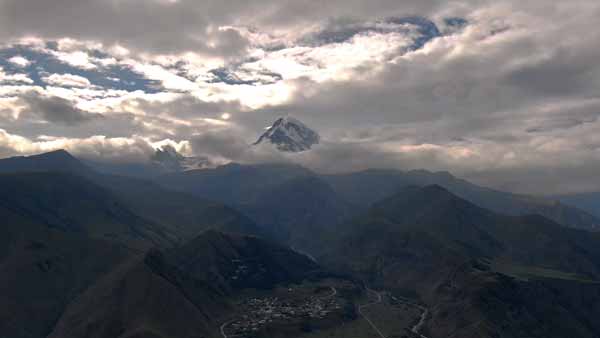 მყინვარწვერი ღრუბლებში, TimeLapse