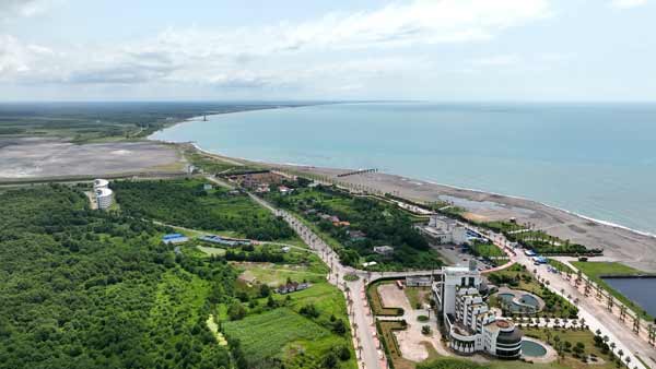 ანაკლია, სანაპირო ზოლი, ბულვარი