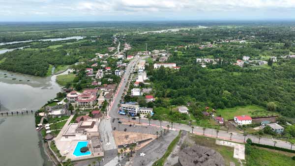 ანაკლია, ხედი დრონიდან