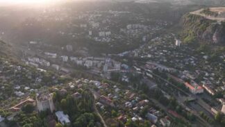 ჭიათურა ცენტრი, საერთო ხედი