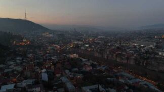 ძველი თბილისი, საღამო, მეტეხი