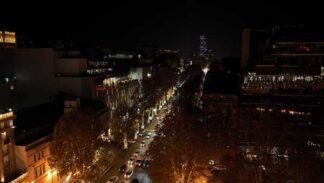 საახალწლო ილუმინაცია 2022 წელი