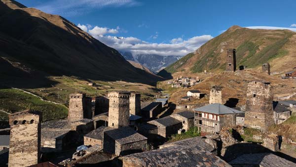 ლამაზი საღამო, უშგული, სვანეთი