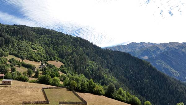 ხედი დრონიდან, სვანეთის ხედები