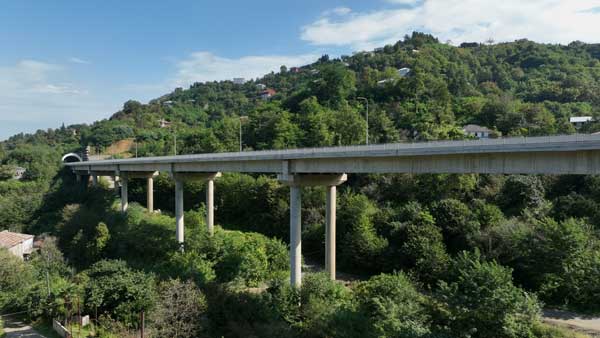 ბათუმის ახალი ბეტონის გზა