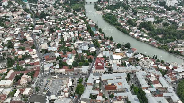 ქუთაისი, ხედი დრონიდან
