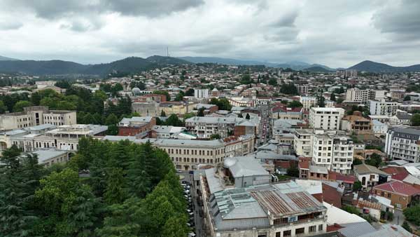 ქუთაისი, ხედი დრონიდან