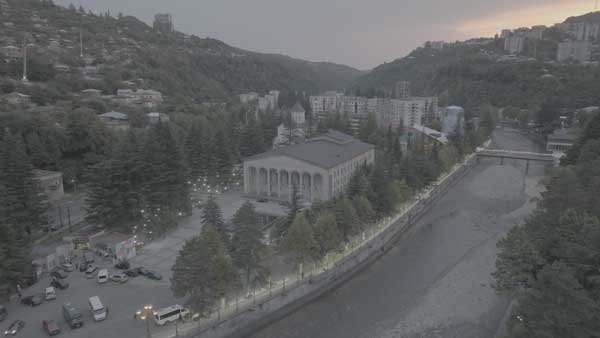 ჭიათურის საერთი ხედი ვიდეო